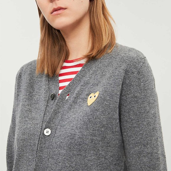 COMME DES GARCONS PLAY Cardigan - Picture 3 of 6